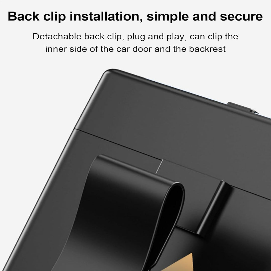 Lisslune | Smell-Proof Car Trash Can with Touch Light – Lurevo