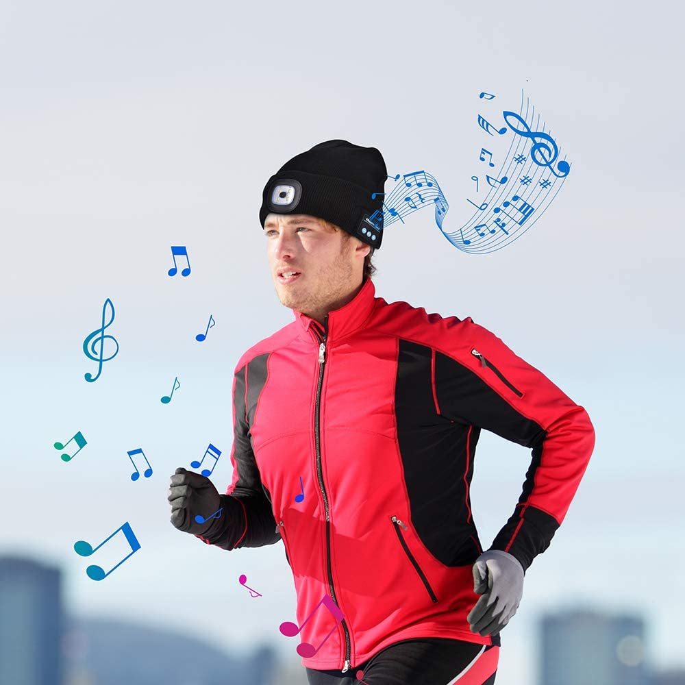 Lisslune | Bluetooth Beanie Hat Light Wireless Headphones