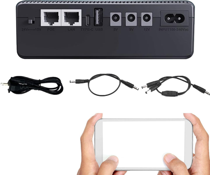 Lisslune | UPS Backup Battery 10400 mAh Compact Supply – Nexora