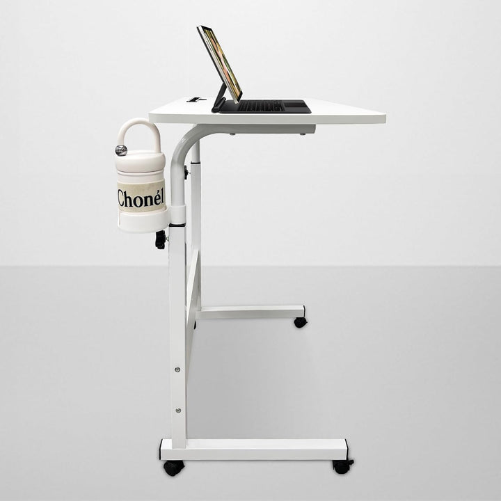 Lisslune | Adjustable Laptop Desk | Multi-Purpose, Height-Adjustable & Mobile for Home Office, Bedside or Sofa Use