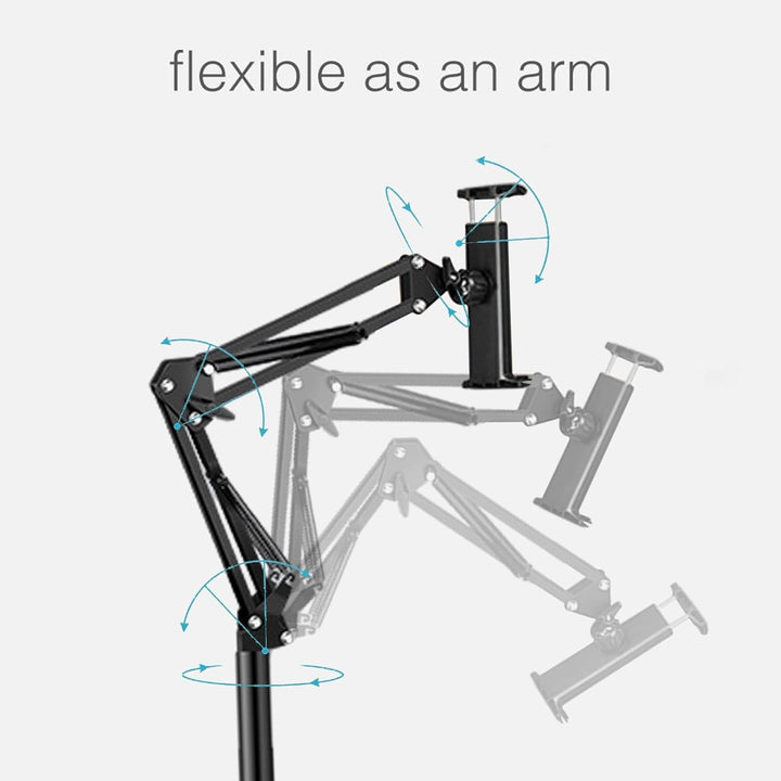 Lisslune | Adjustable 360° Phone and Tablet Floor Stand – Movira