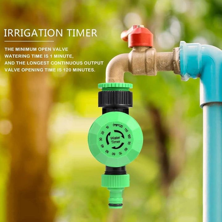 Lisslune | Automatic Watering Timer for Garden – Adjustable Watering Time for Plants