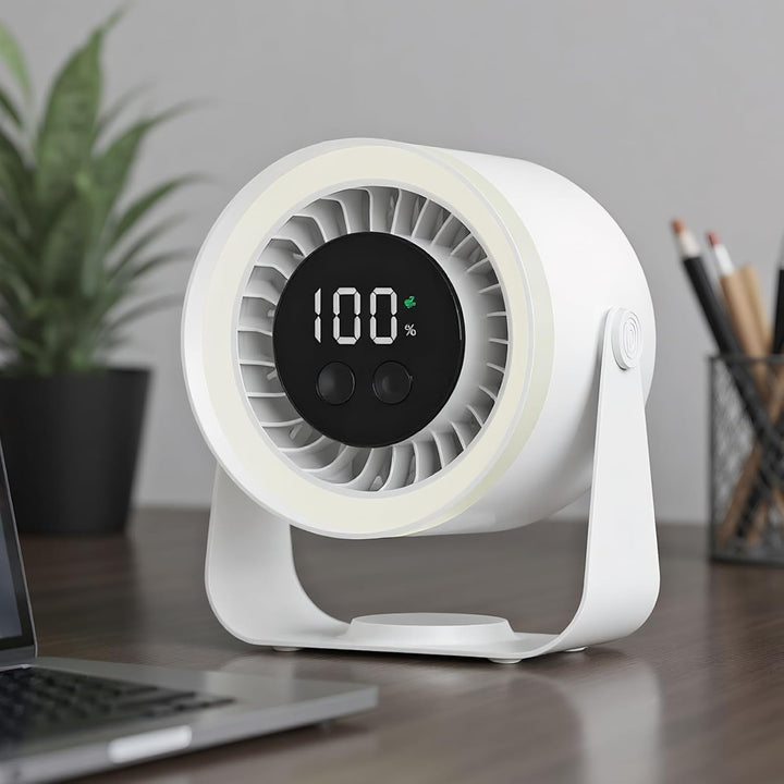 Lisslune | Quiet Desk Fan – Auralis