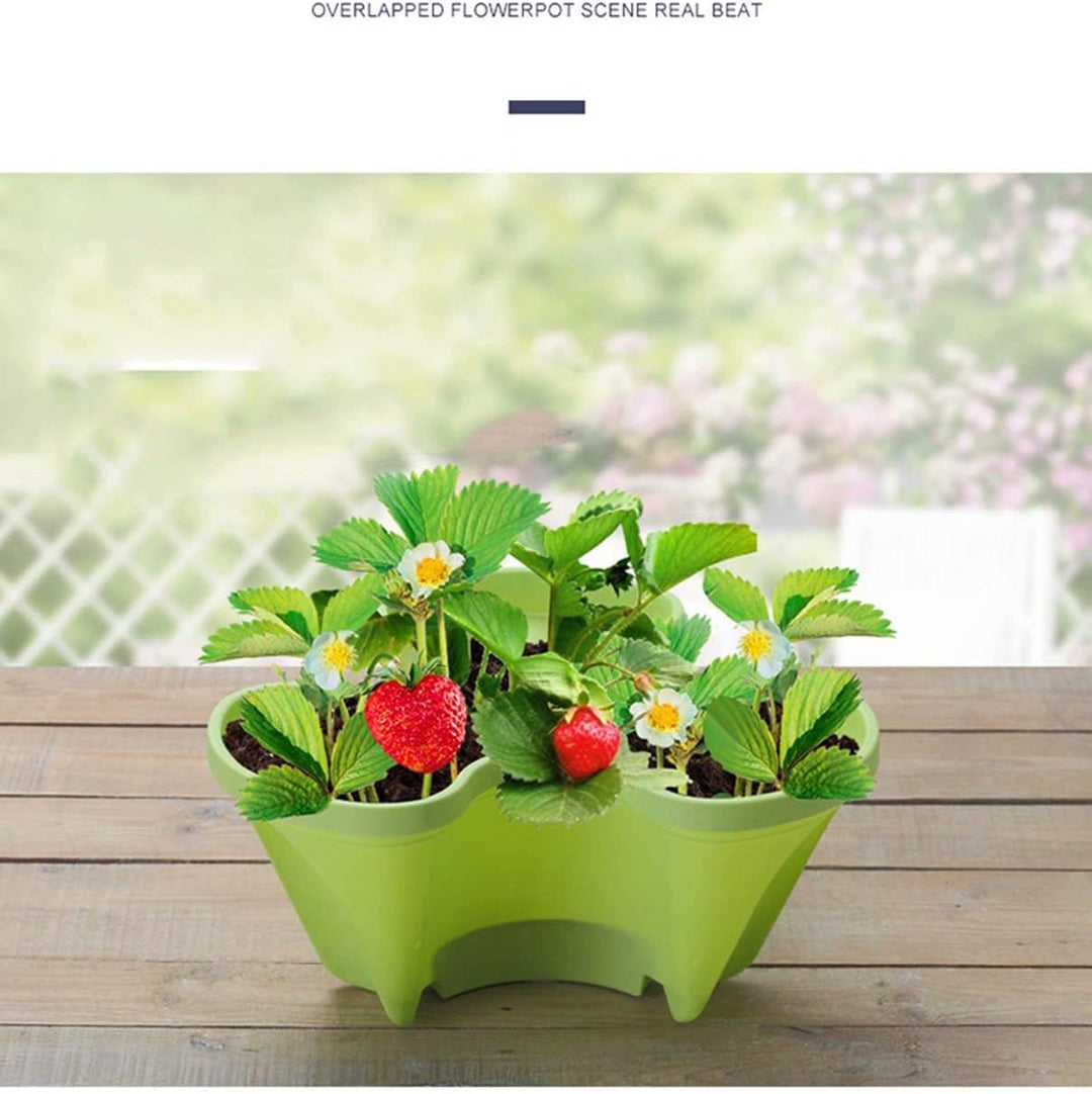 Lisslune | 6-Layer Vertical Plant Tower – Three-dimensional Flowering System for the Garden