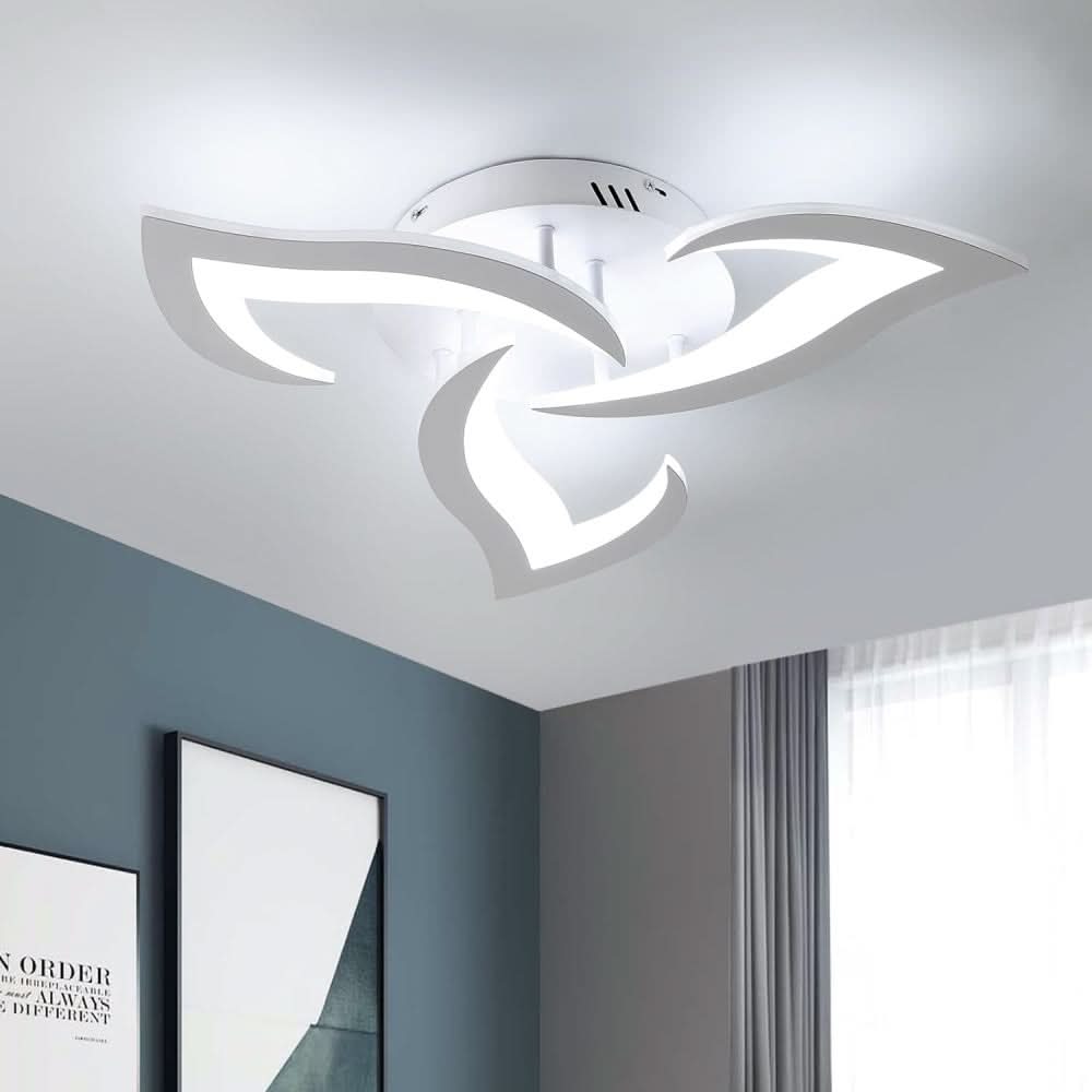Lisslune | Modern Flower-Shaped LED Ceiling Light for Home Décor