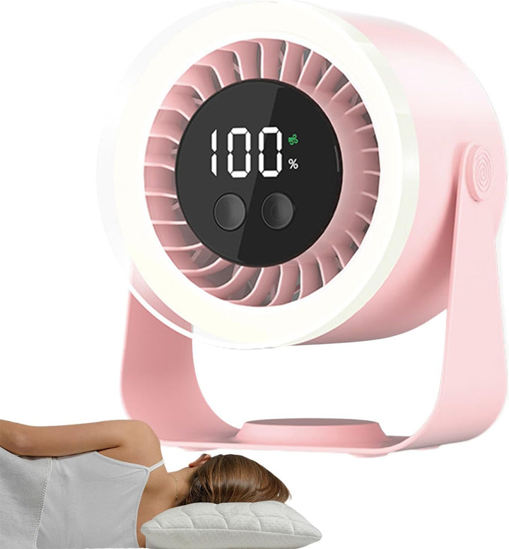 Lisslune | Quiet Desk Fan – Auralis