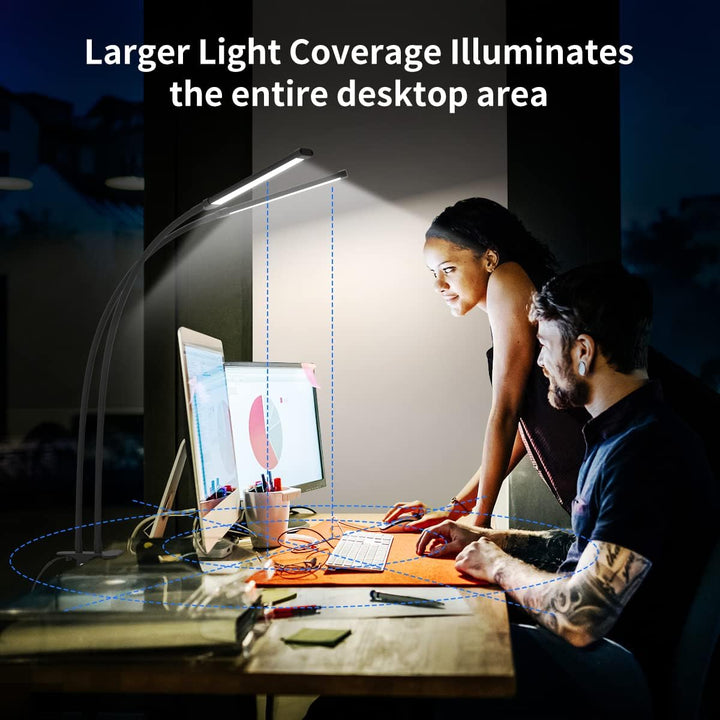 Lisslune | 77 LED Desk Clamp Lamp with 70cm Flexible Gooseneck – Ravien