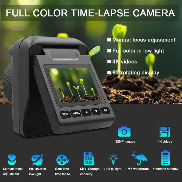 Lisslune | Outdoor 4K Time Lapse Camera with 6-Month Battery – Veyano