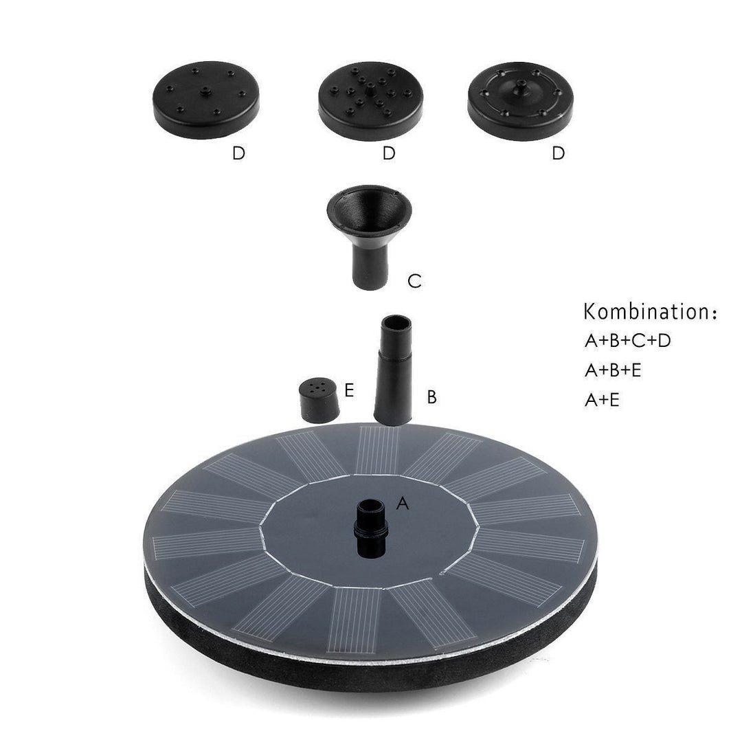 Lisslune | Solar Fountain Pump