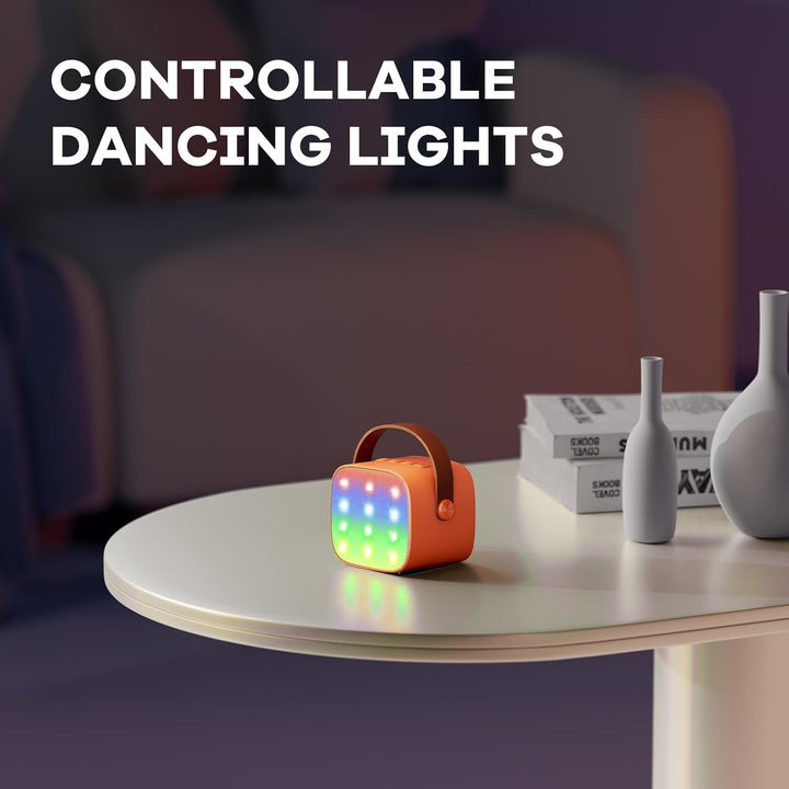 Lisslune | Portable Mini Karaoke Machine with Bluetooth Speaker & 2 Wireless Mics – Veylo