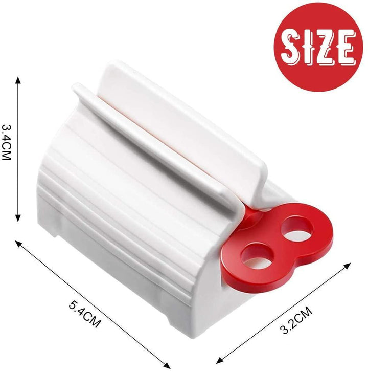Lisslune | Automatic Toothpaste Dispenser and Toothbrush Holder - Wall-mounted Bathroom Organizer