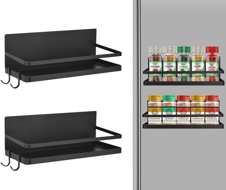 Lisslune | No-Drill Magnetic Spice Rack Set – Vespera