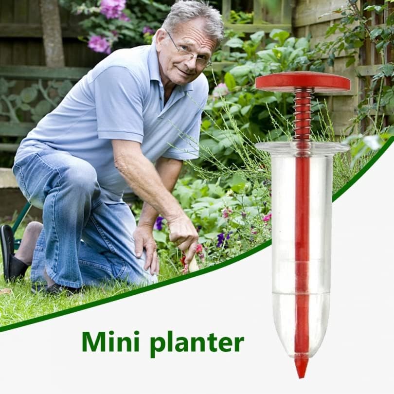 Lisslune | Needle Seed Spreader for Garden – Precise Plant Seed Dispenser for Even Seeding