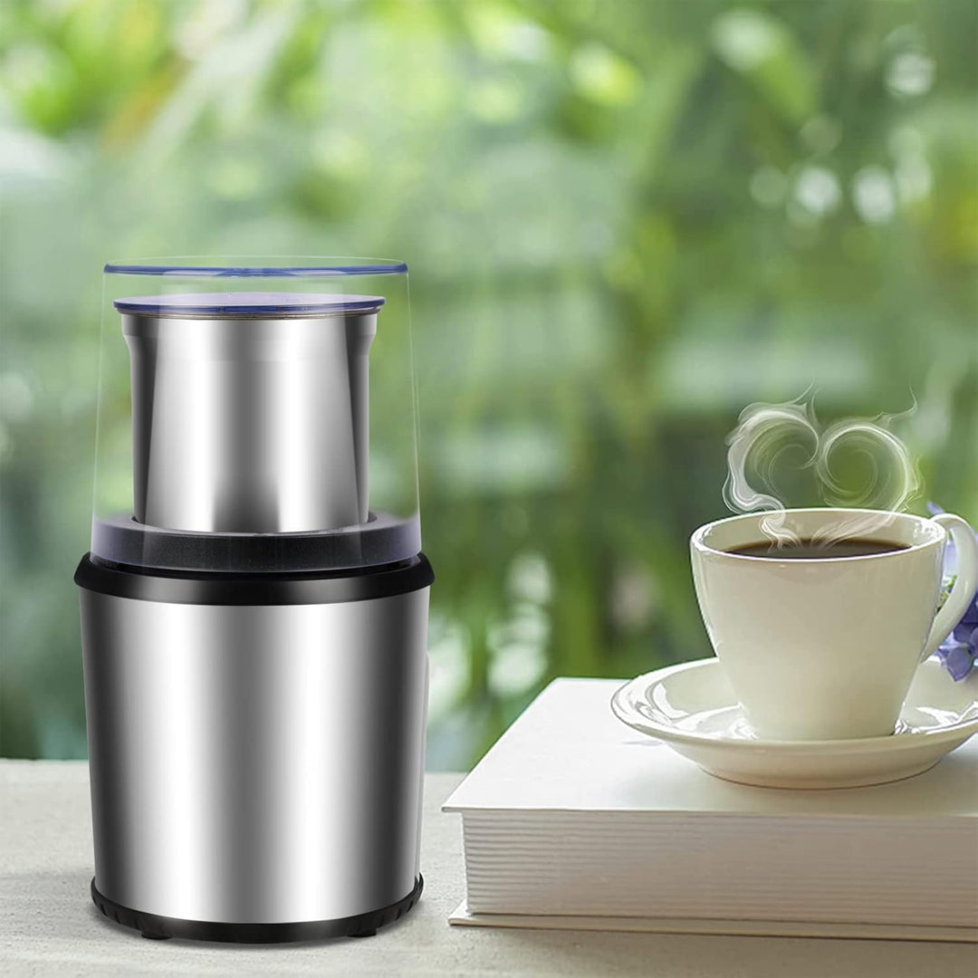Lisslune | Electric Coffee & Spice Grinder with Removable Cup – BrewMate