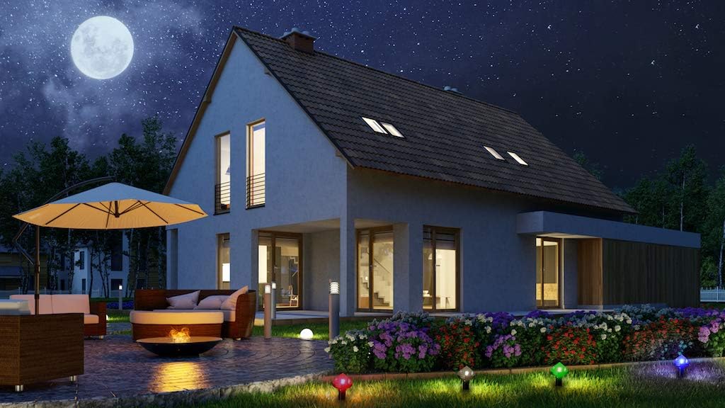Lisslune | Solar-powered animal repeller for garden and yard – Environmentally friendly protection against mice and rodents