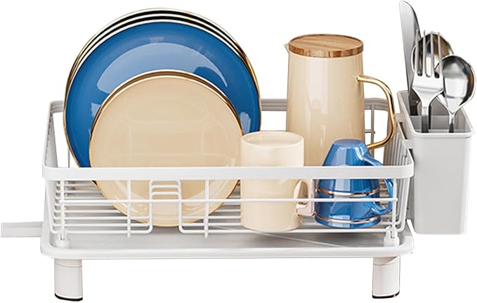 Lisslune | Practical Dish Dryer with Water Drain