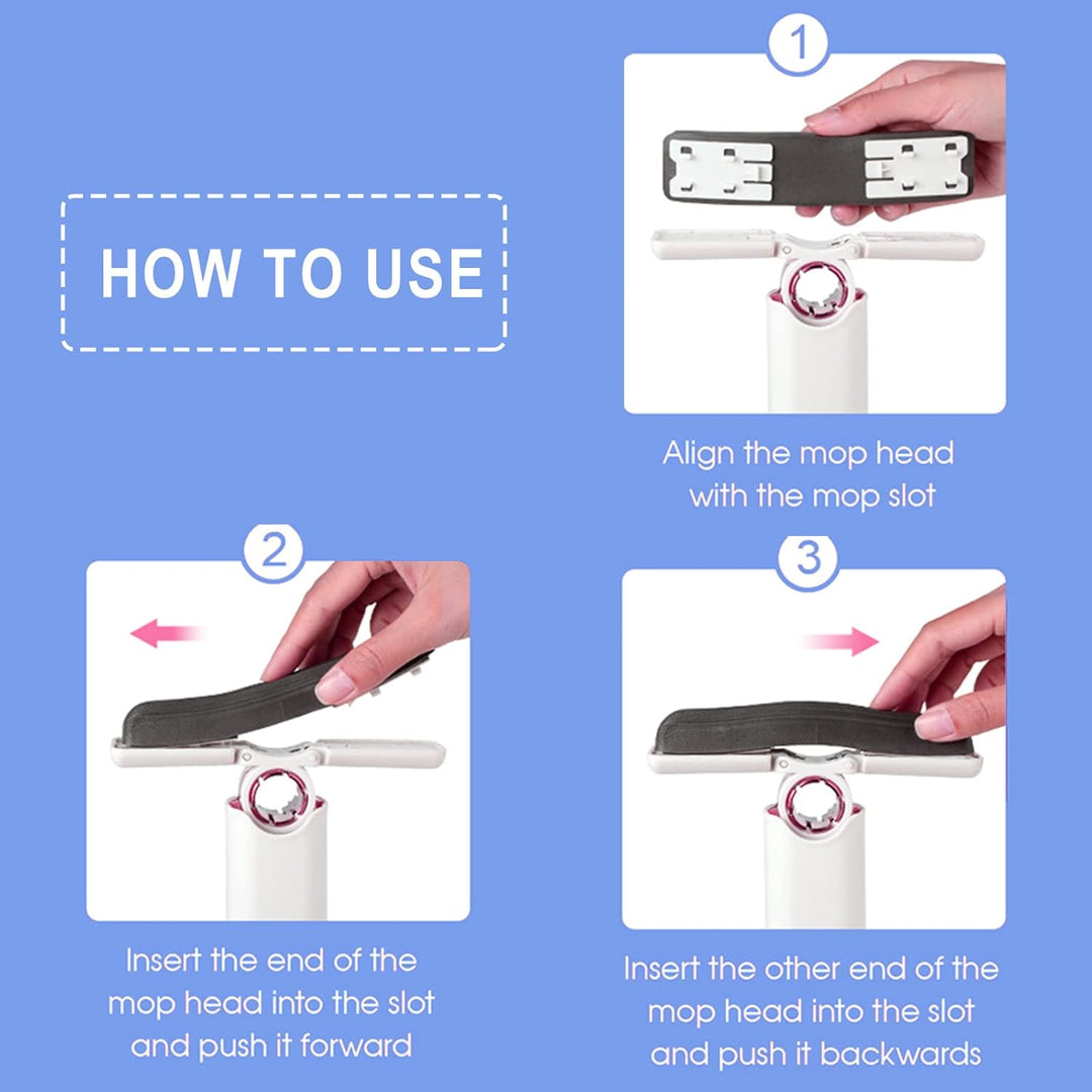 Lisslune | Portable Self-Squeeze Mini Mop – Arivon