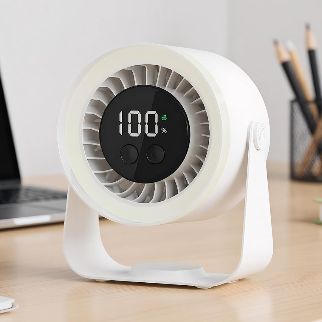 Lisslune | Quiet Desk Fan – Auralis