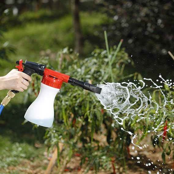 Lisslune | Foam Sprayer with High-Pressure Nozzle – Efficient Cleaning Gun for Garden and Home
