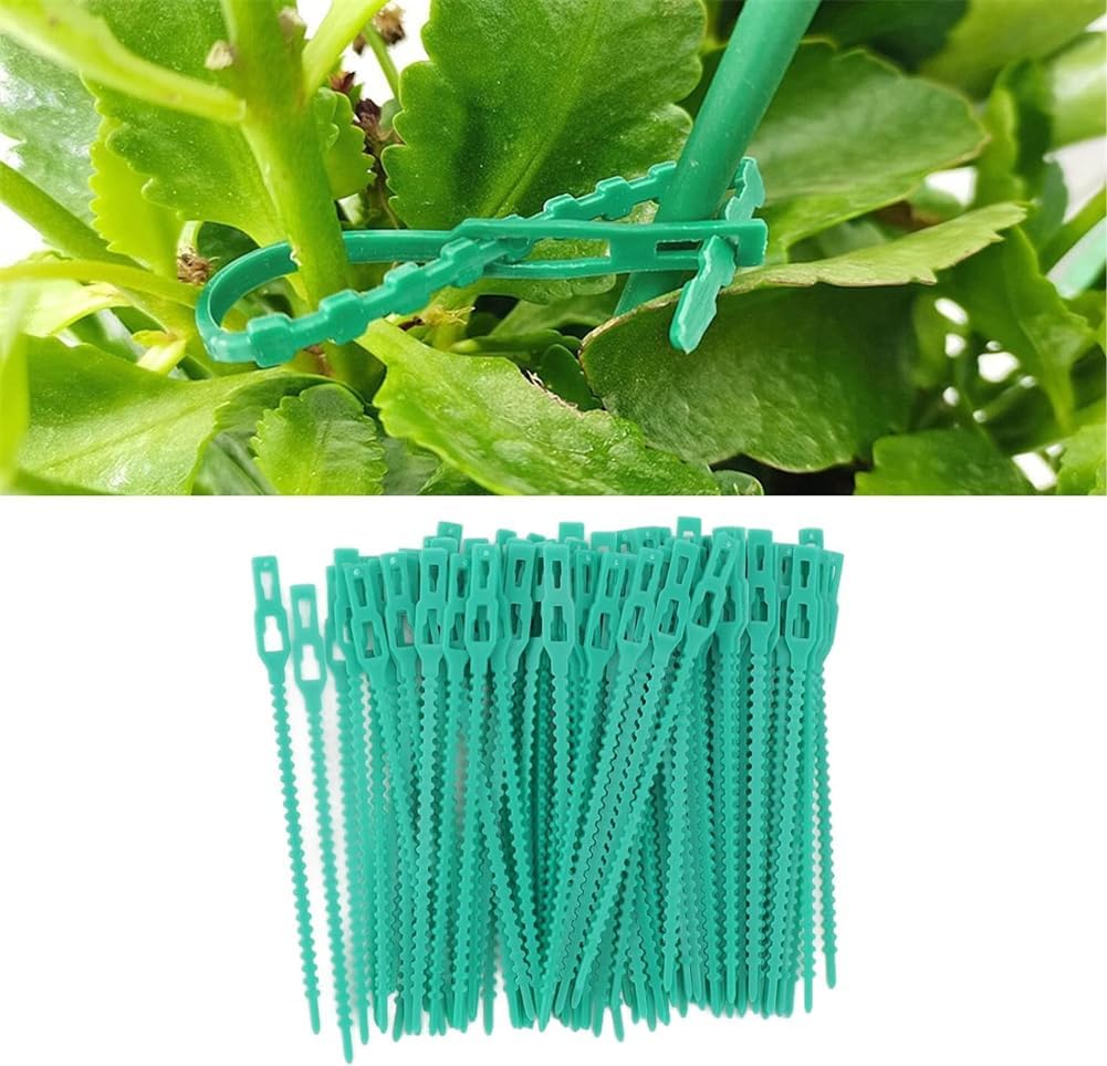 Lisslune | Plant fastening cable tie set for stable securing of plants