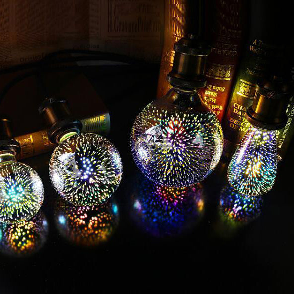 Lisslune | 3D Fireworks LED Light Bulb