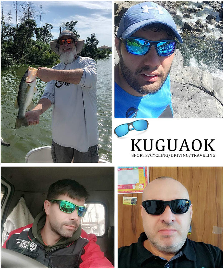 Lisslune | Outdoor Sports Sunglasses with Anti-Glare, Polarized Lenses