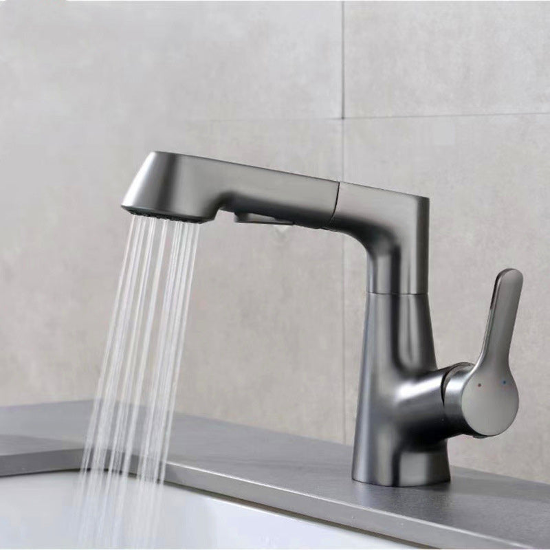 Lisslune | Industrial Style Wide Faucets Lever Handles Faucets for Bathroom