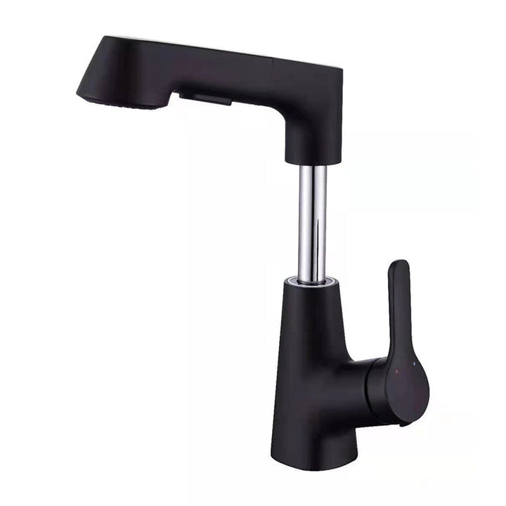 Lisslune | Industrial Style Wide Faucets Lever Handles Faucets for Bathroom
