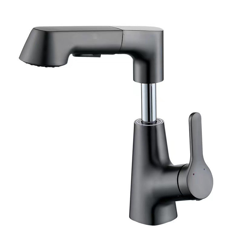 Lisslune | Industrial Style Wide Faucets Lever Handles Faucets for Bathroom