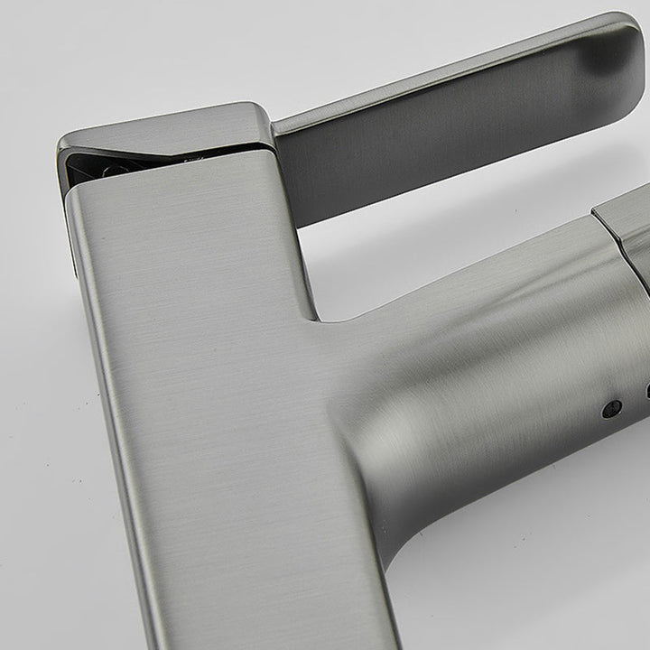 Lisslune | Contemporary Basin Mixer Lever Handles Low Arc Copper Basin Mixer