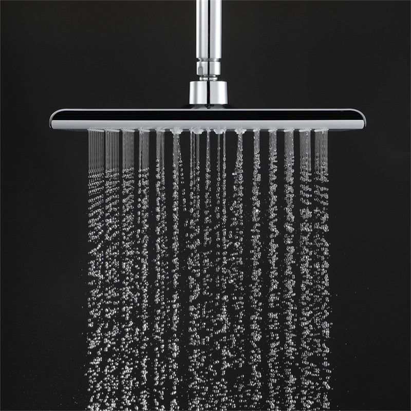 Lisslune | Rectangular Fixed Shower Head Traditional Ceiling Mounted Shower Head