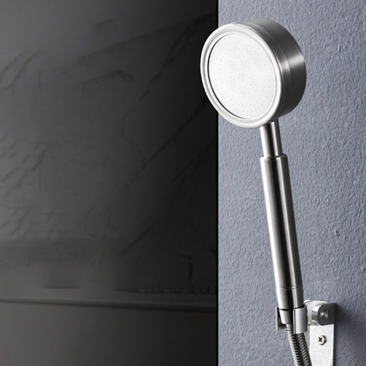 Lisslune | Round Shape Handheld Showerhead Traditional Metal Wall Mounted Hand Shower