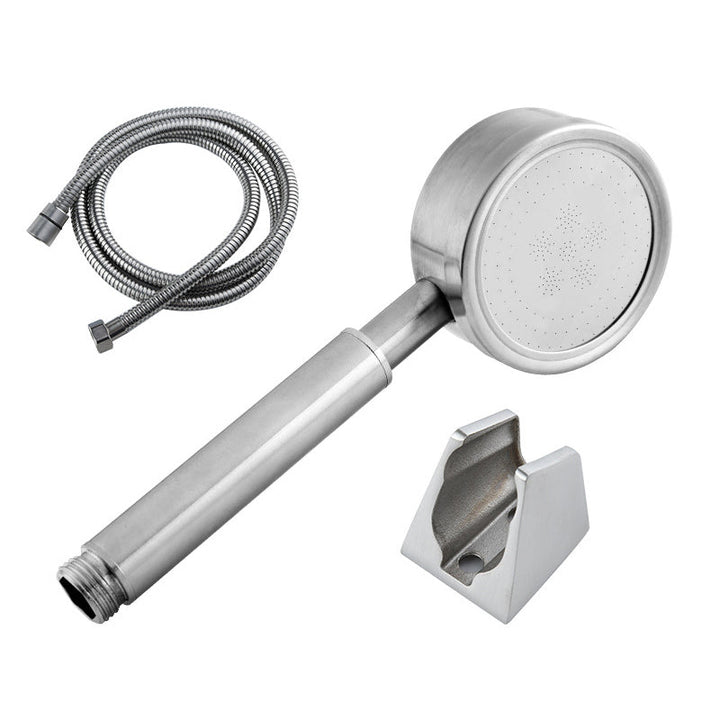Lisslune | Round Shape Handheld Showerhead Traditional Metal Wall Mounted Hand Shower