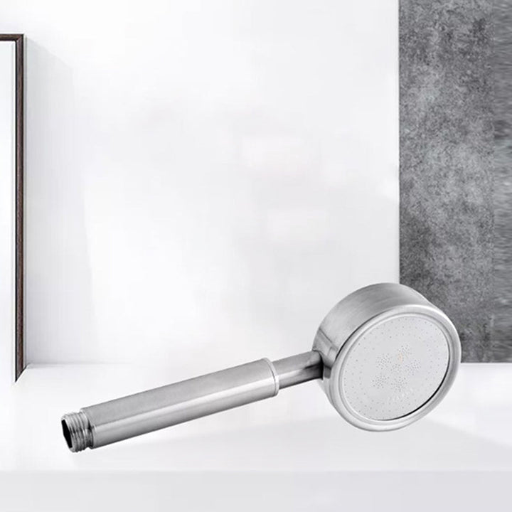 Lisslune | Round Shape Handheld Showerhead Traditional Metal Wall Mounted Hand Shower