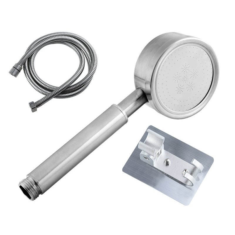 Lisslune | Round Shape Handheld Showerhead Traditional Metal Wall Mounted Hand Shower