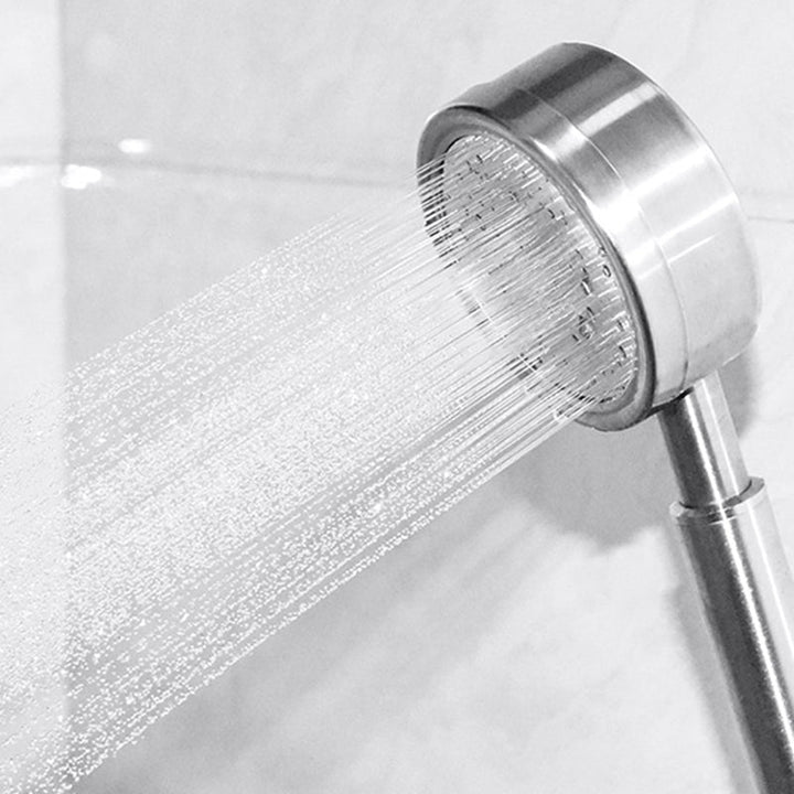 Lisslune | Round Shape Handheld Showerhead Traditional Metal Wall Mounted Hand Shower