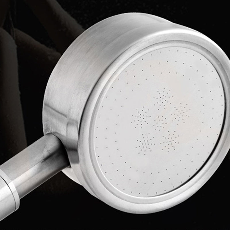 Lisslune | Round Shape Handheld Showerhead Traditional Metal Wall Mounted Hand Shower
