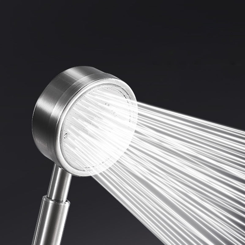 Lisslune | Round Shape Handheld Showerhead Traditional Metal Wall Mounted Hand Shower