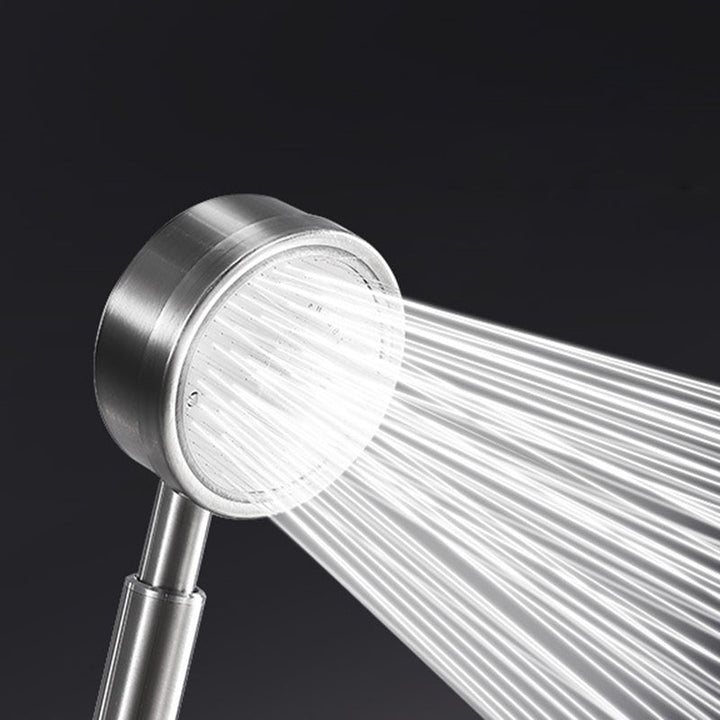 Lisslune | Round Shape Handheld Showerhead Traditional Metal Wall Mounted Hand Shower