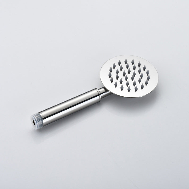 Lisslune | Home Round Dual Shower Heads Modern Style Wall Mounted Metal Dual Shower