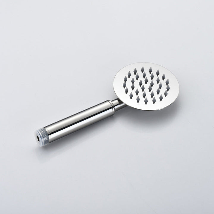 Lisslune | Home Round Dual Shower Heads Modern Style Wall Mounted Metal Dual Shower