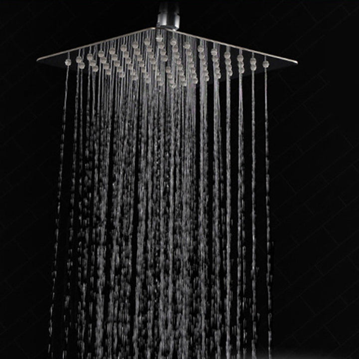 Lisslune | Metal Fest Shower Head Modern Bathroom Ceiling Mounted Shower Head