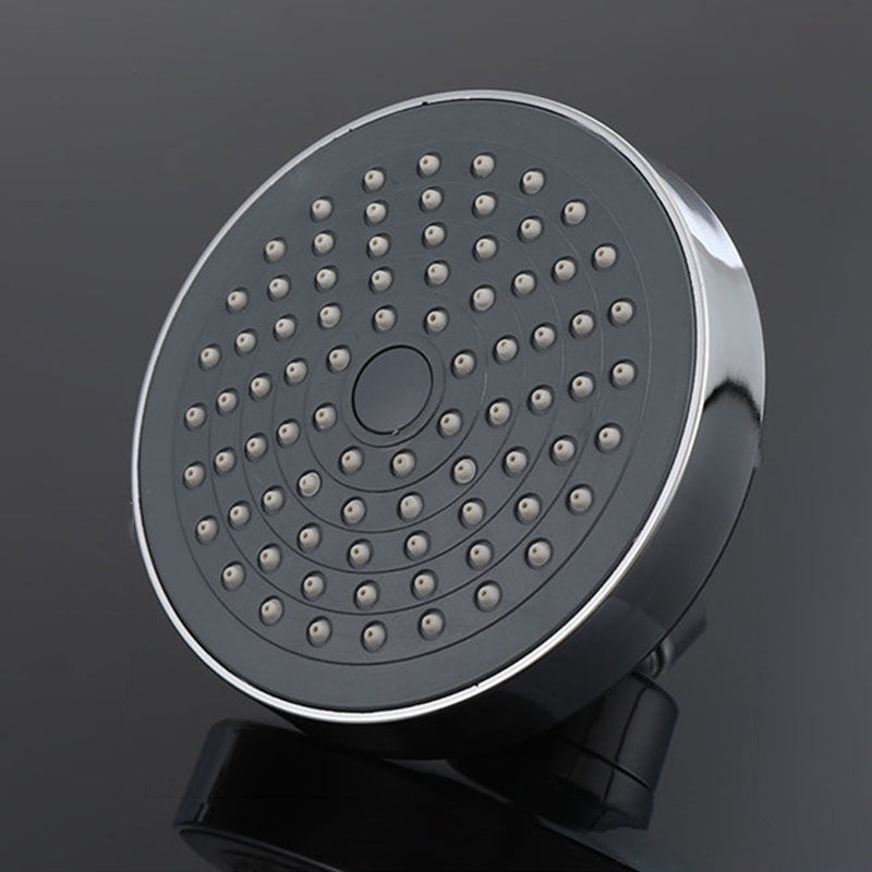 Lisslune | Round Fixed Shower Head Traditional Style Metal 5-Inch Fixed Shower Head