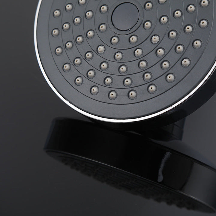 Lisslune | Round Fixed Shower Head Traditional Style Metal 5-Inch Fixed Shower Head