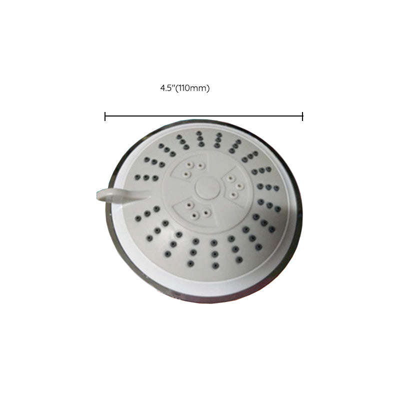 Lisslune | Round Fixed Shower Head Traditional Style Metal 5-Inch Fixed Shower Head