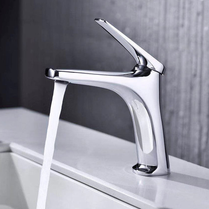 Lisslune | Contemporary Copper Vessel Faucet Low Arc Vessel Faucet