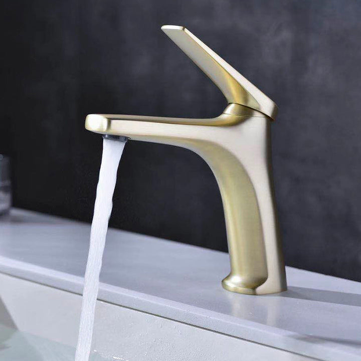 Lisslune | Contemporary Copper Vessel Faucet Low Arc Vessel Faucet