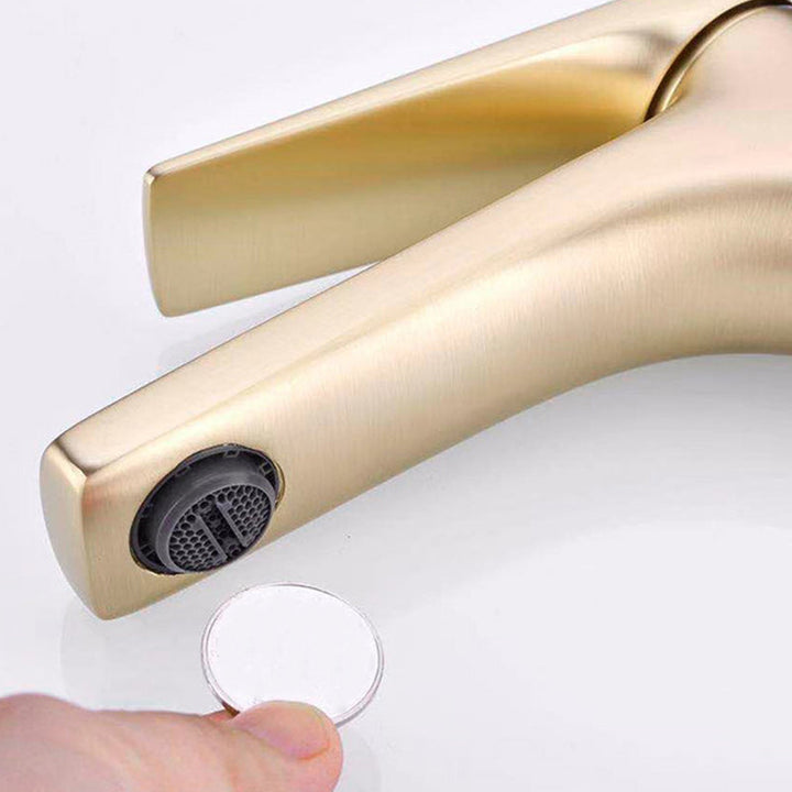 Lisslune | Contemporary Copper Vessel Faucet Low Arc Vessel Faucet