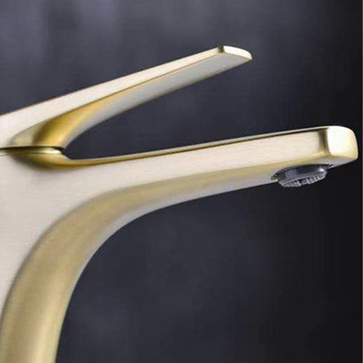 Lisslune | Contemporary Copper Vessel Faucet Low Arc Vessel Faucet