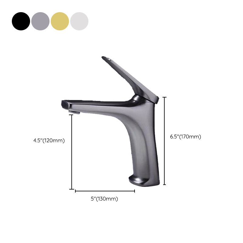 Lisslune | Contemporary Copper Vessel Faucet Low Arc Vessel Faucet